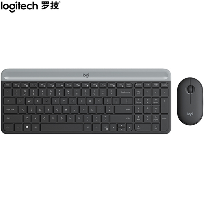 罗技（Logitech）MK470 键鼠套装 无线键鼠套装 超薄