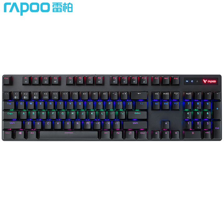 雷柏（Rapoo） V500PRO多模版 机械键盘 无线蓝牙键盘