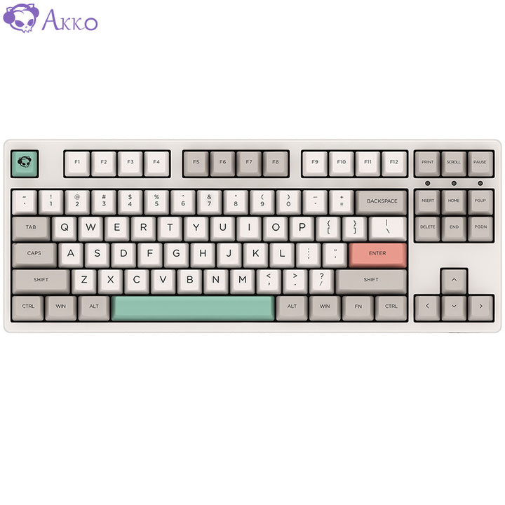 AKKO 3087 9009Retro机械键盘 游戏办公 有线 电竞 复